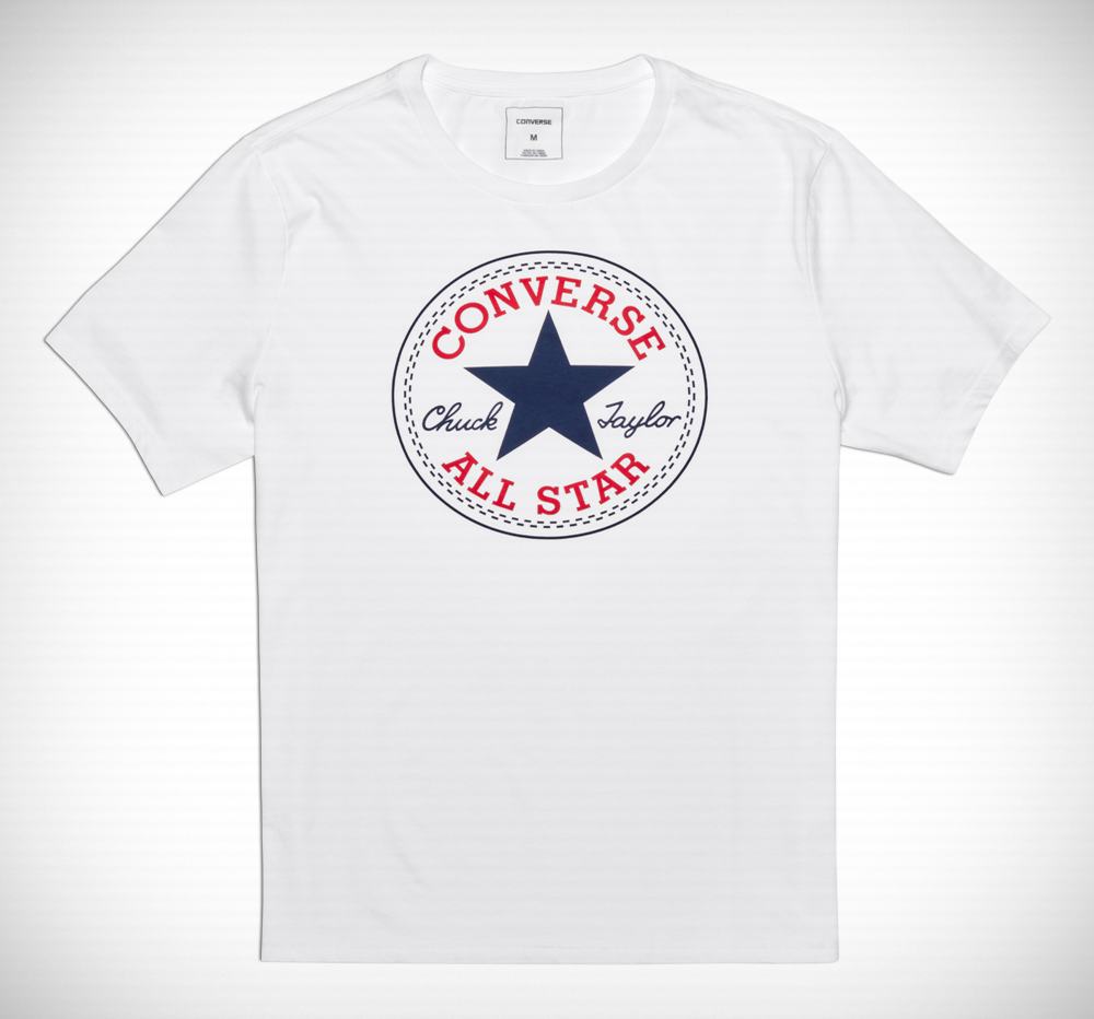 Camiseta Converse Chuck Patch Homem Branco 761983UMA